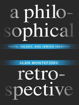 cover image of A Philosophical Retrospective